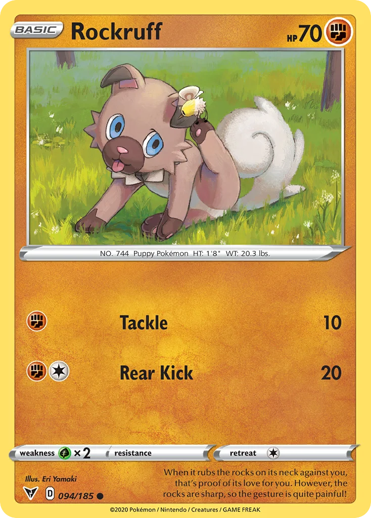 Rockruff 094/185 Common