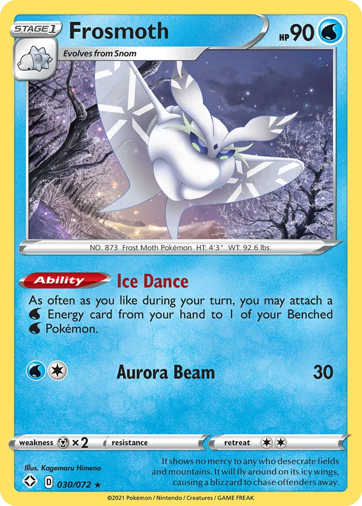 Frosmoth 030/072 Rare holo