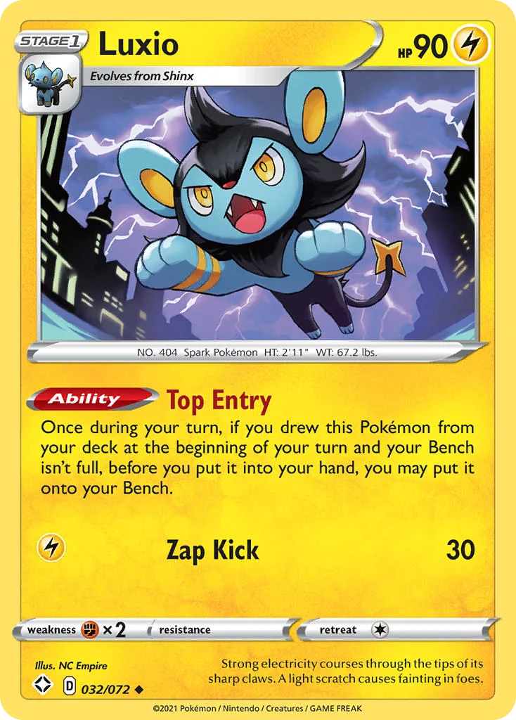Luxio 032/072 Uncommon
