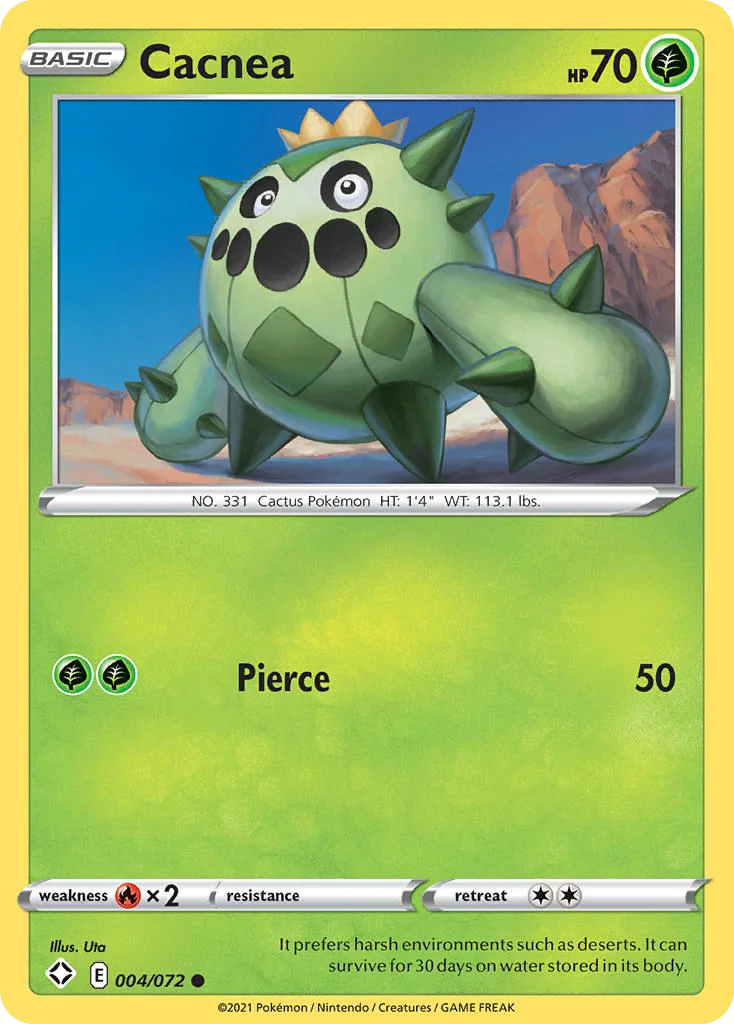 swsh45-4 Cacnea 004/072 Common