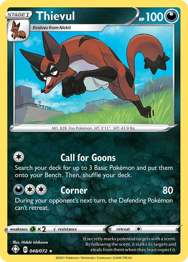Thievul 048/072 Rare holo