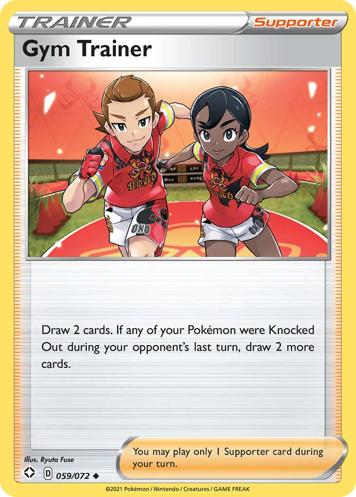 Gym Trainer 059/072 Uncommon