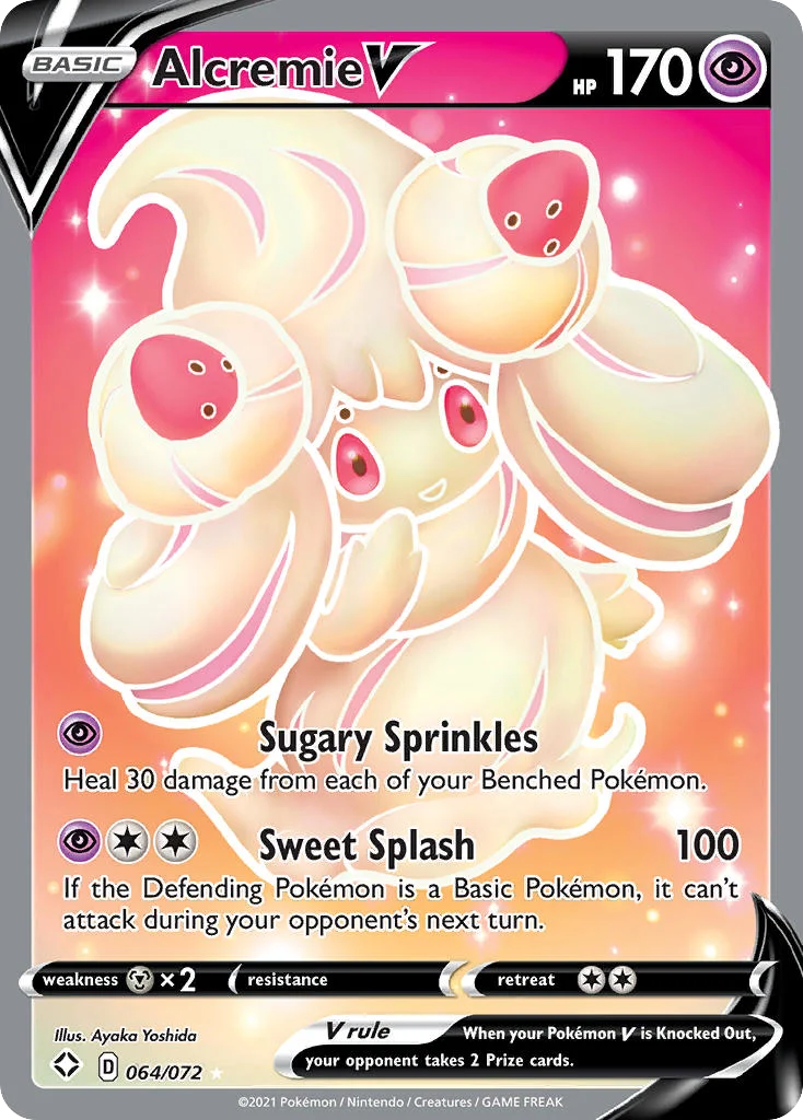 Alcremie V 064/072 Rare ultra