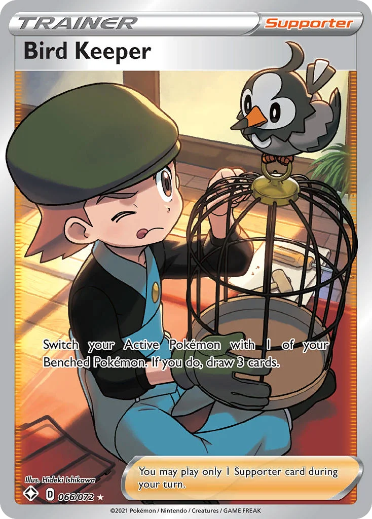 Bird Keeper 066/072 Rare ultra