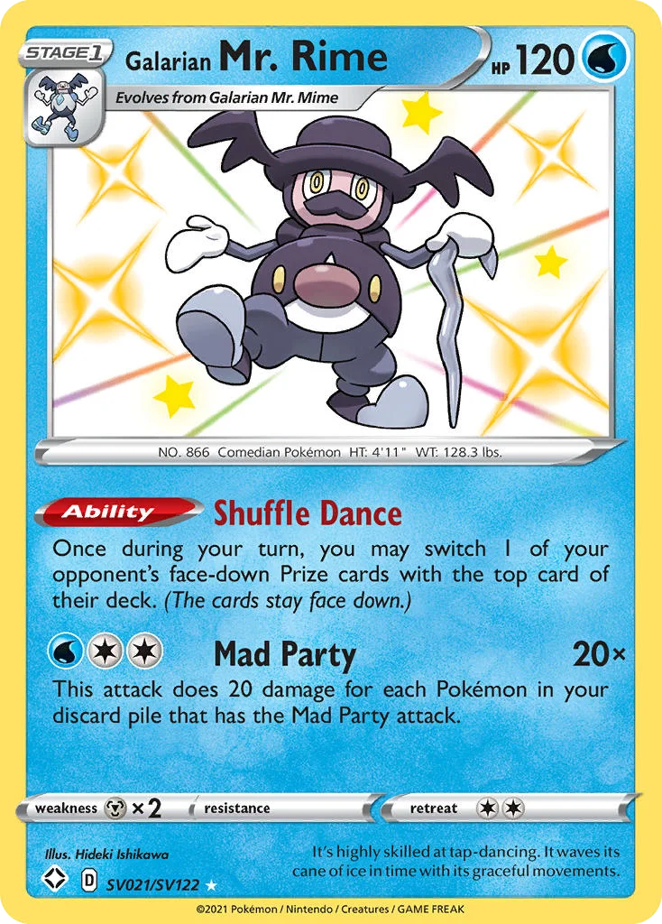 swsh45sv-sv021 Galarian Mr. Rime SV021/SV122 Rare shiny