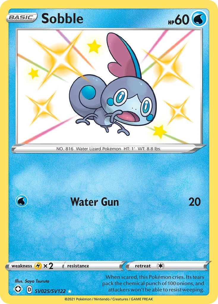 swsh45sv-sv025 Sobble SV025/SV122 Rare shiny