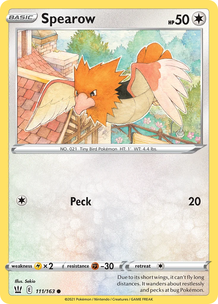 Spearow 111/163 Common