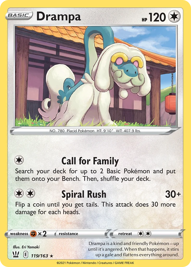 Drampa 119/163 Rare