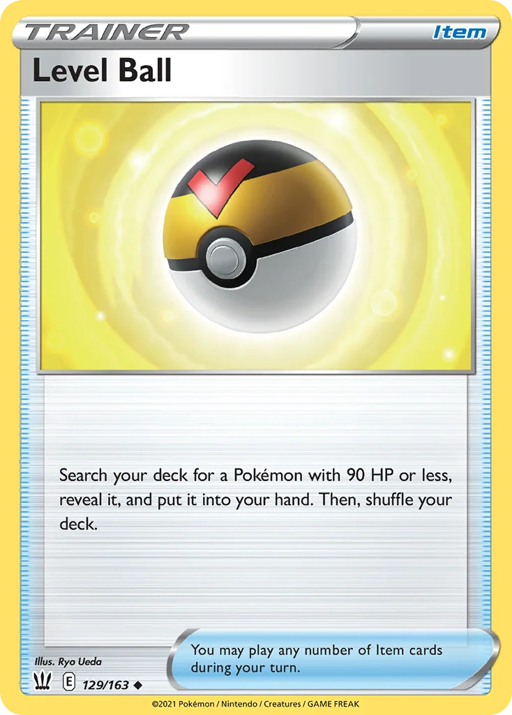 Level Ball 129/163 Uncommon