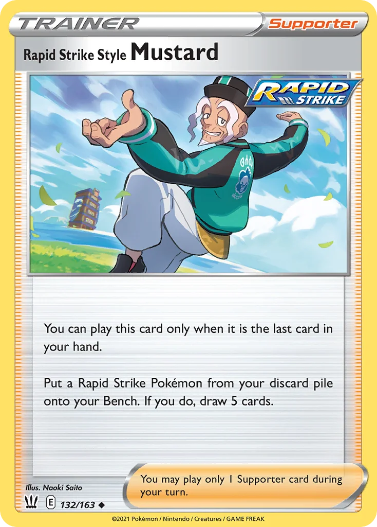 Rapid Strike Style Mustard 132/163 Uncommon