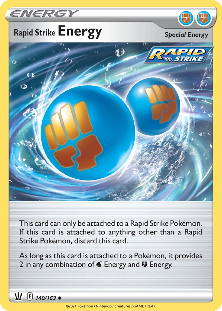 Rapid Strike Energy 140/163 Uncommon