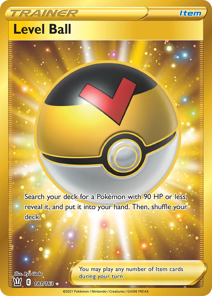 swsh5-181 Level Ball 181/163 Rare secret