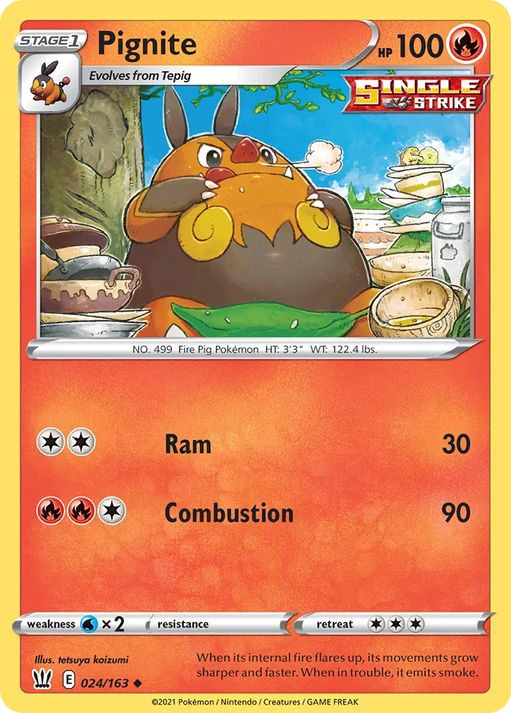 Pignite 024/163 Uncommon