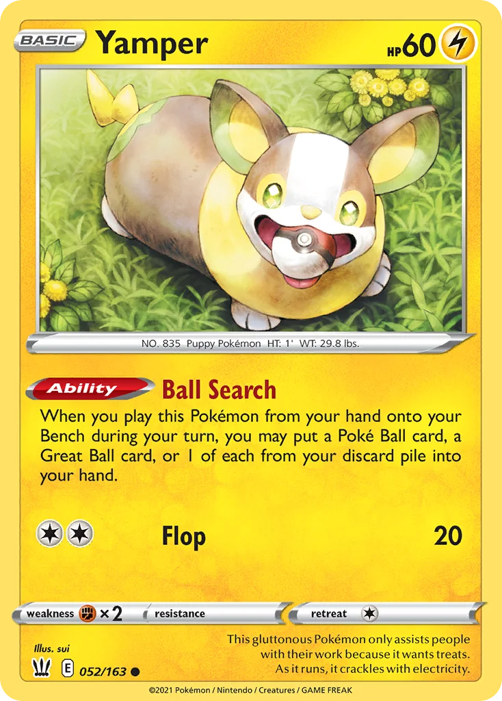 swsh5-52 Yamper 052/163 Common