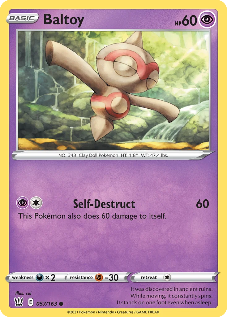 swsh5-57 Baltoy 057/163 Common