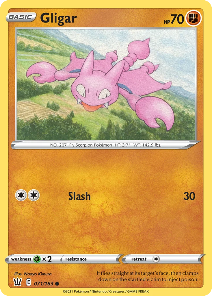 swsh5-71 Gligar 071/163 Common