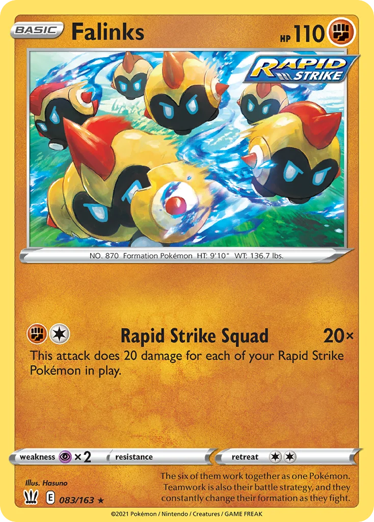 swsh5-83 Falinks 083/163 Rare