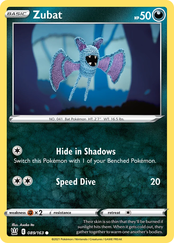 swsh5-89 Zubat 089/163 Common