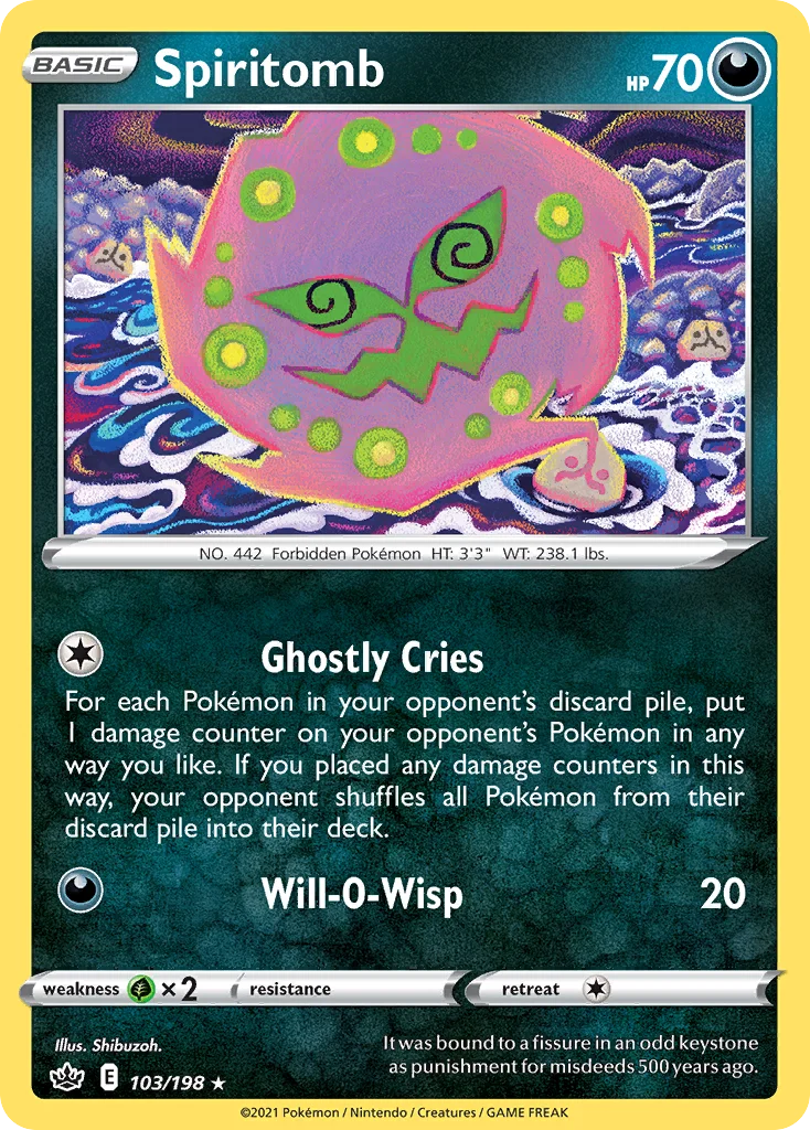 Spiritomb 103/198 Rare