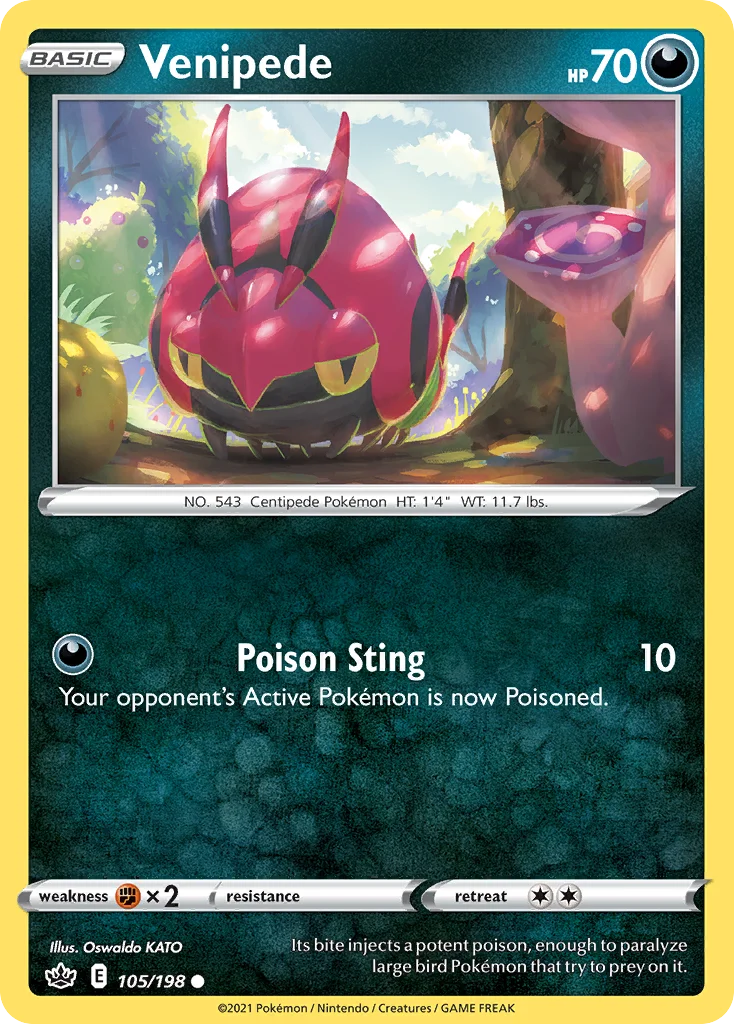 Venipede 105/198 Common