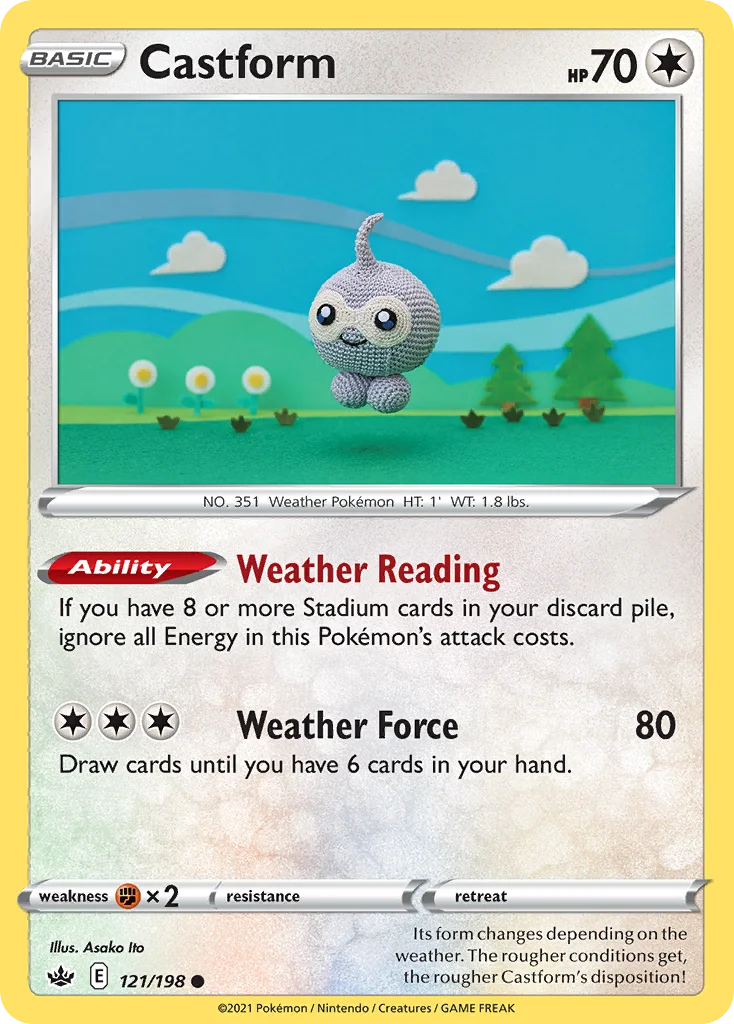 Castform 121/198 Common
