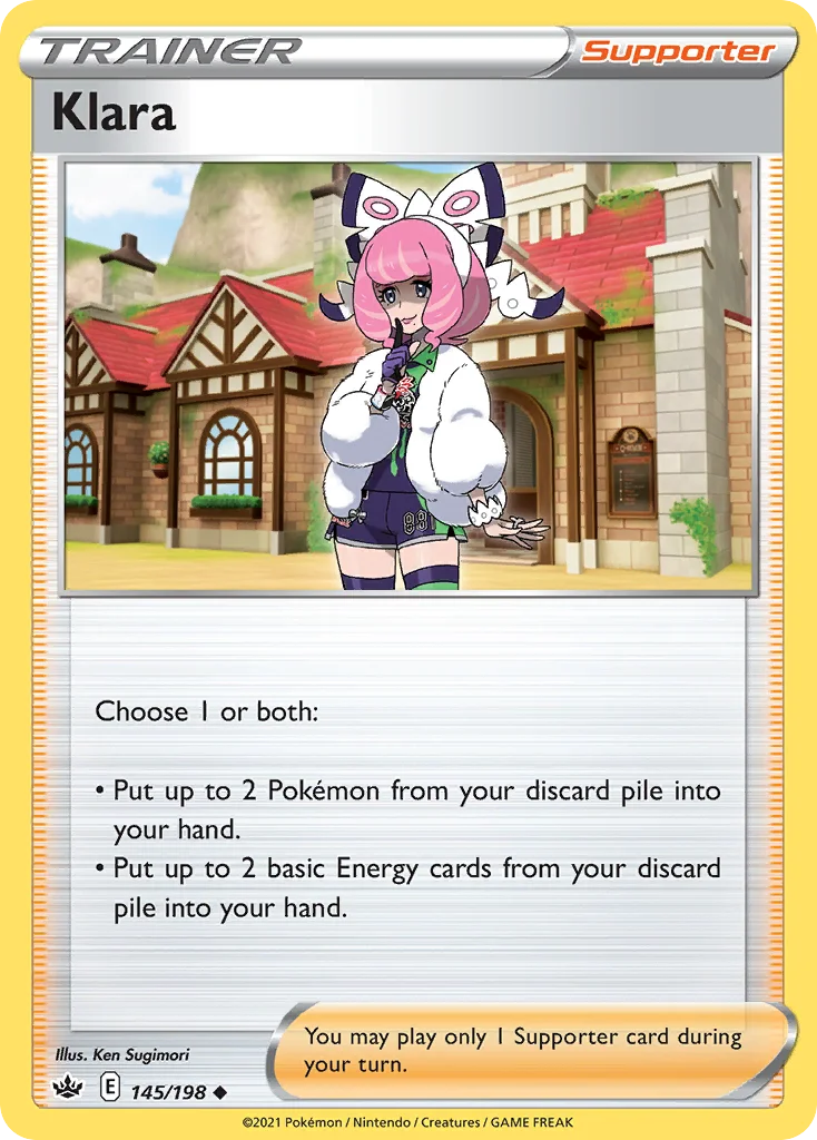 swsh6-145 Klara 145/198 Uncommon
