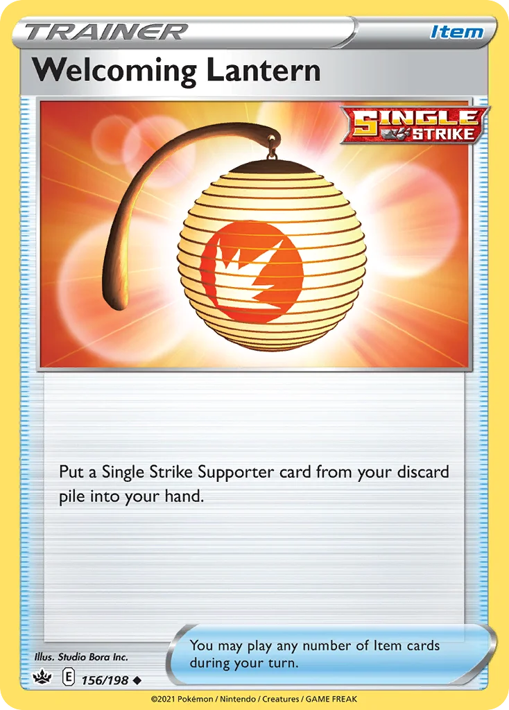 swsh6-156 Welcoming Lantern 156/198 Uncommon