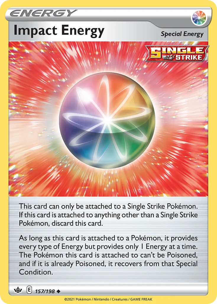 swsh6-157 Impact Energy 157/198 Uncommon
