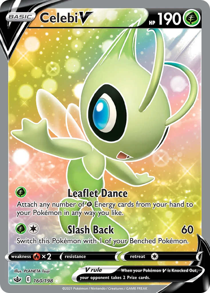 swsh6-160 Celebi V 160/198 Rare ultra