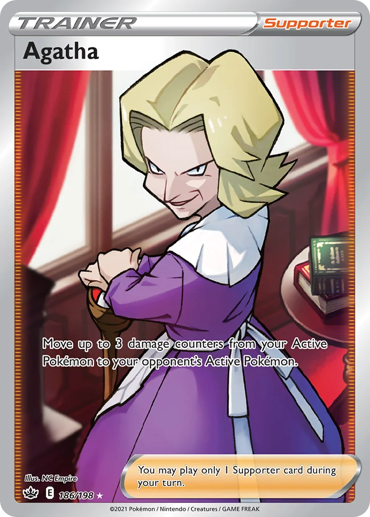 Agatha 186/198 Rare ultra