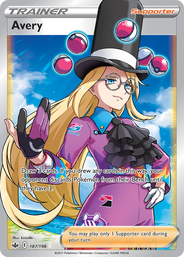 Avery 187/198 Rare ultra