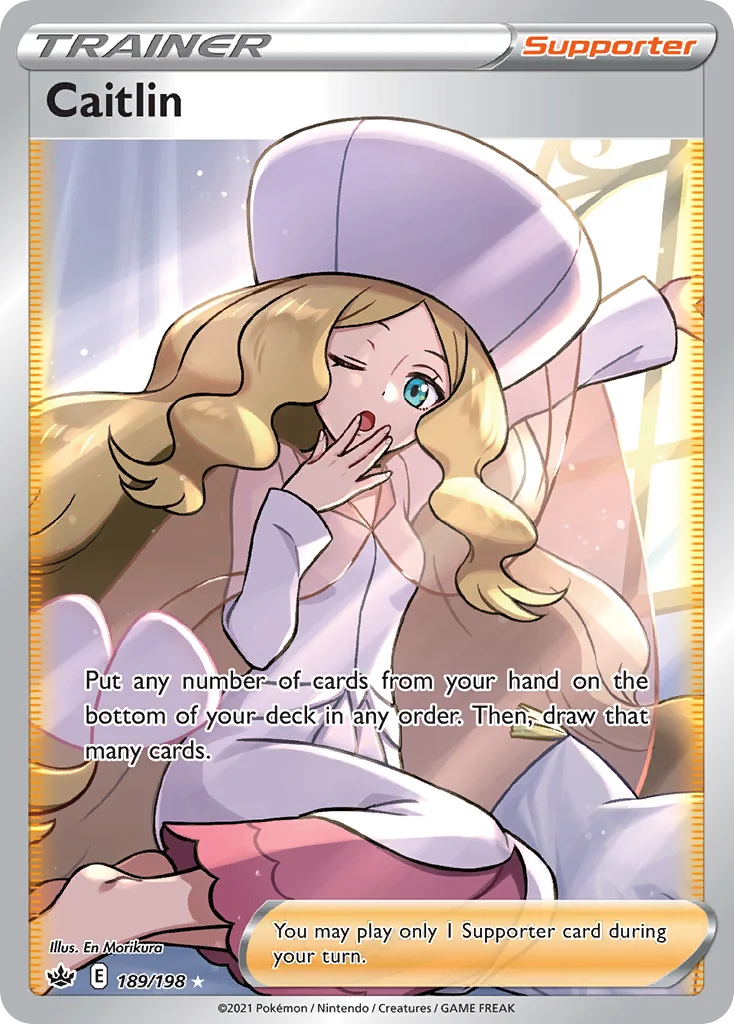 Caitlin 189/198 Rare ultra