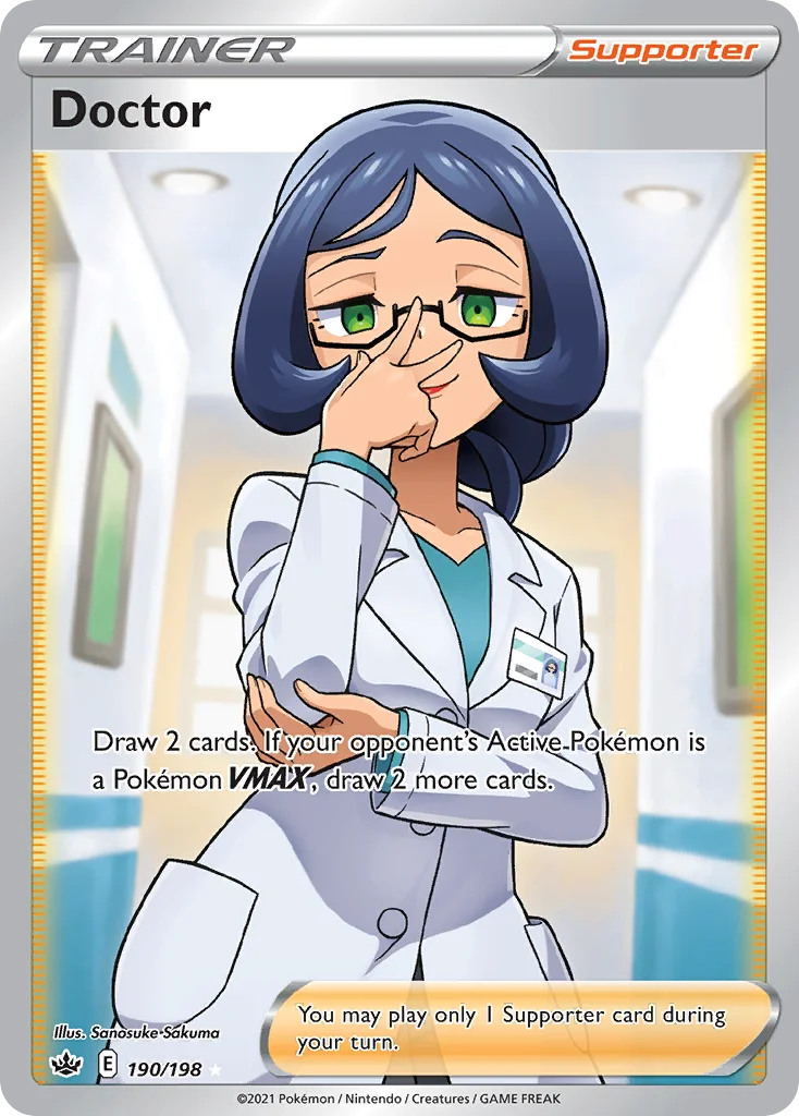 Doctor 190/198 Rare ultra