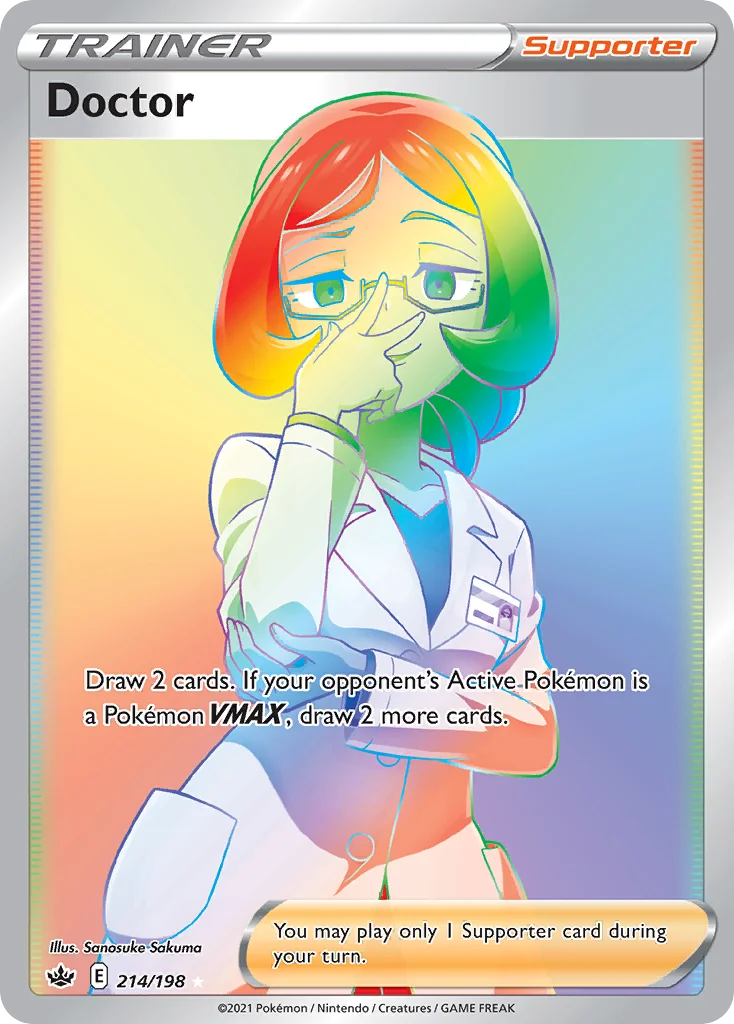 Doctor 214/198 Rare rainbow