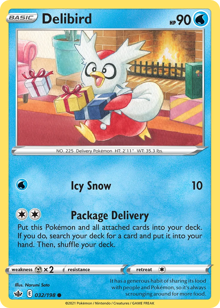 Delibird 032/198 Common