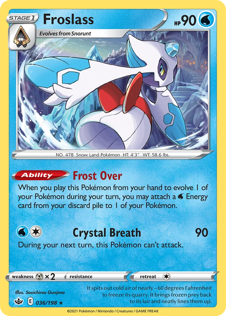 Froslass 036/198 Rare holo