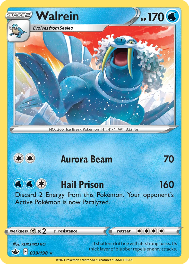 Walrein 039/198 Rare