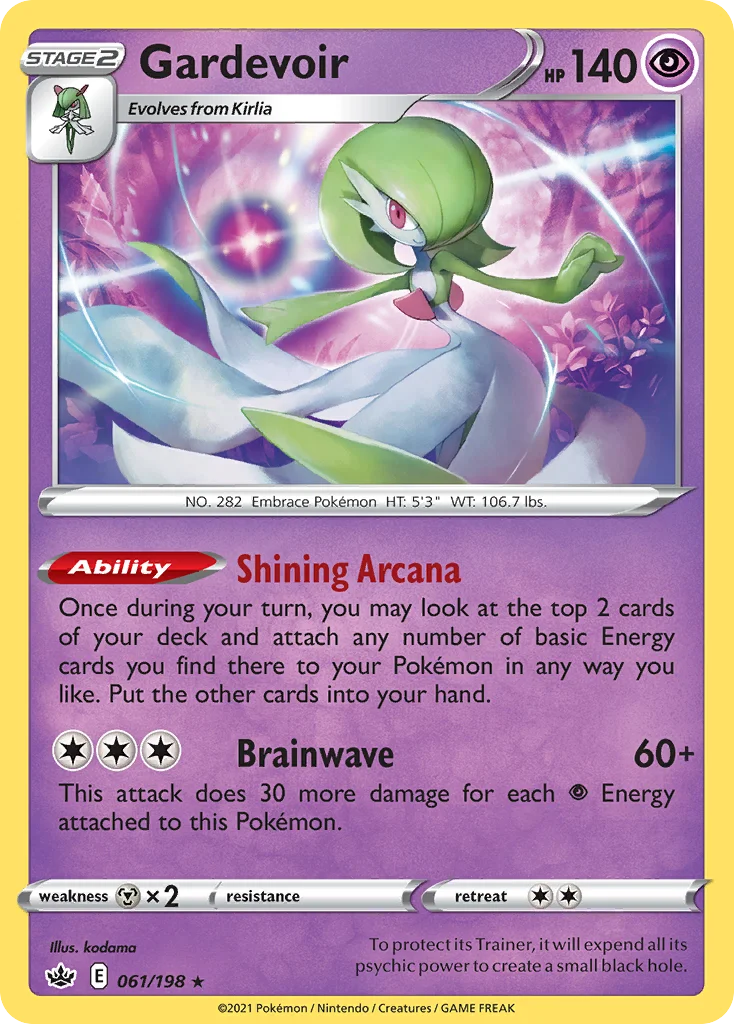 Gardevoir 061/198 Rare holo