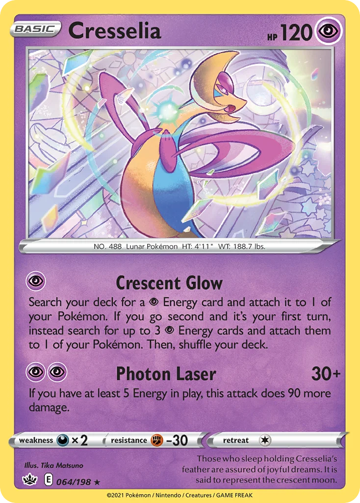 Cresselia 064/198 Rare holo