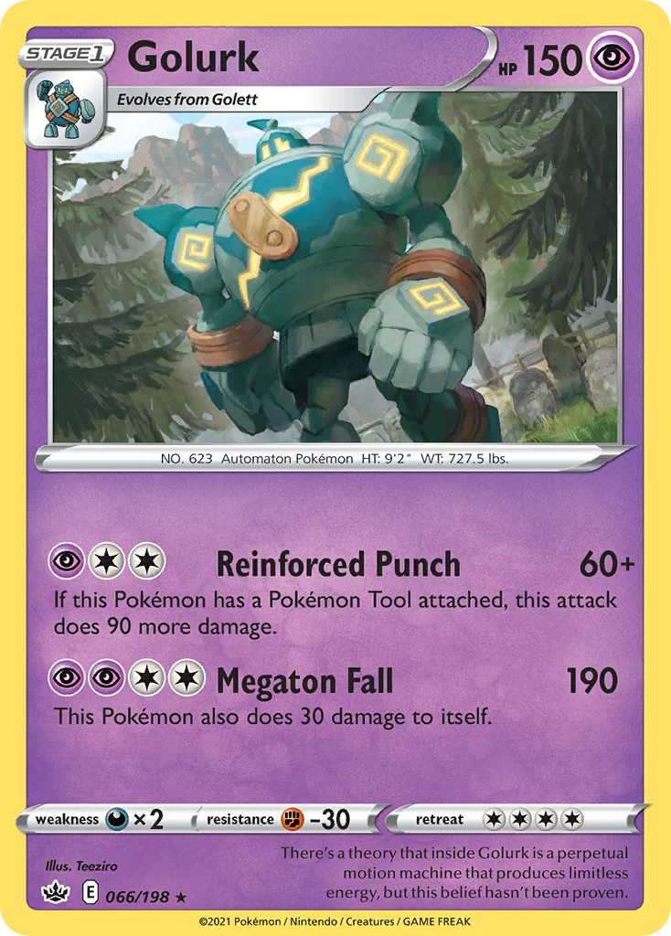 Golurk 066/198 Rare