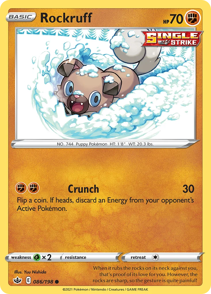 Rockruff 086/198 Common