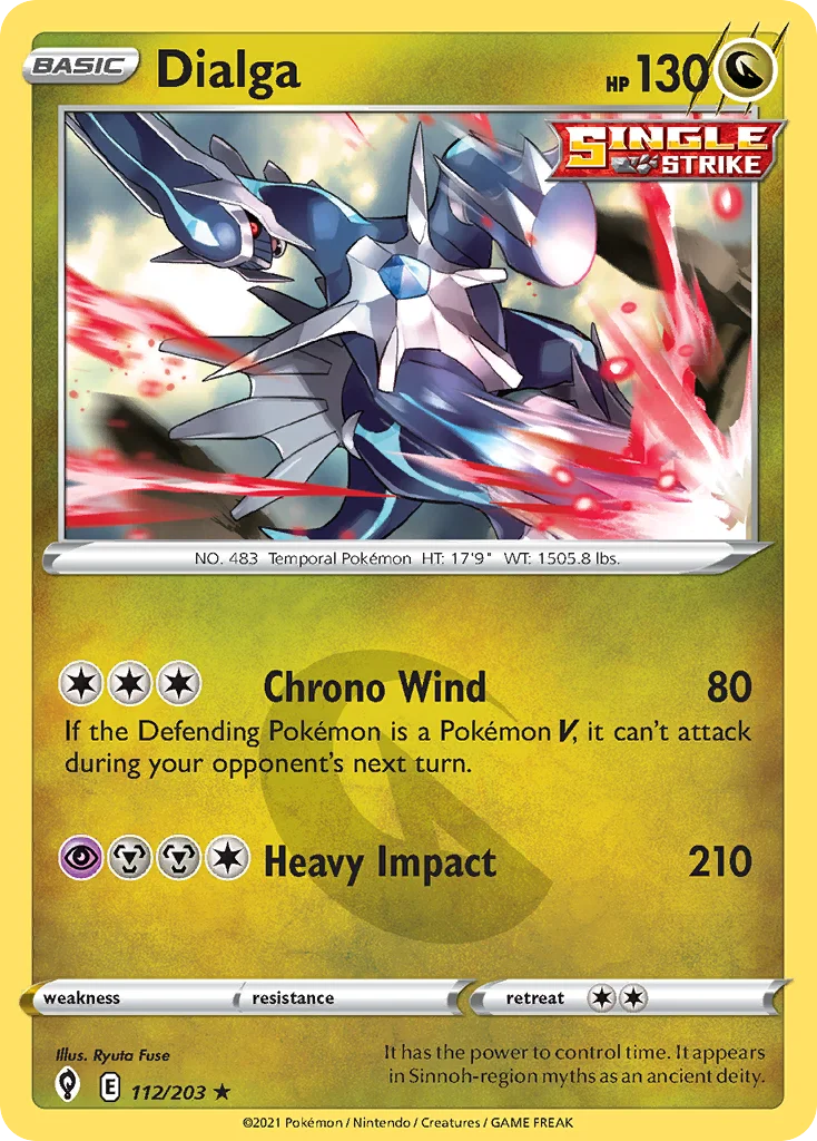 Dialga 112/203 Rare holo