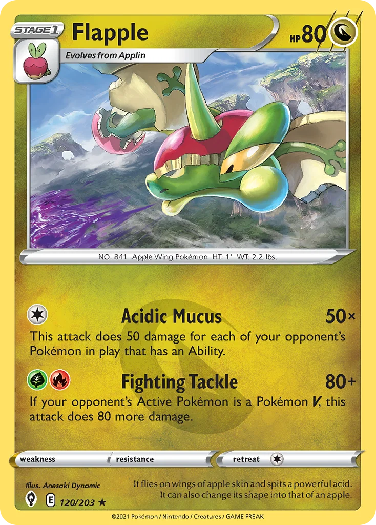 Flapple 120/203 Rare