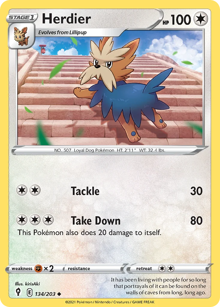 Herdier 134/203 Uncommon