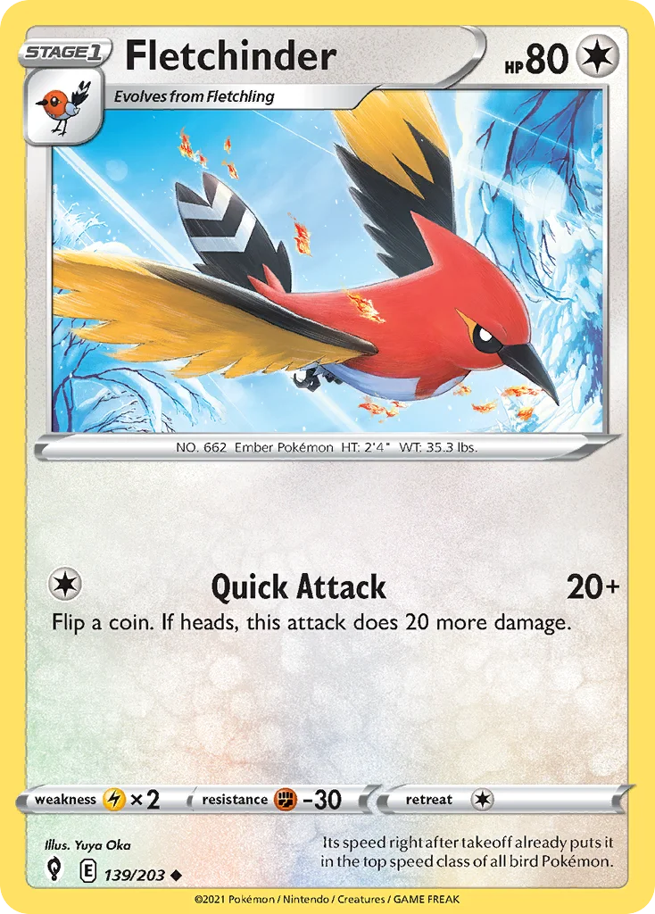 Fletchinder 139/203 Uncommon