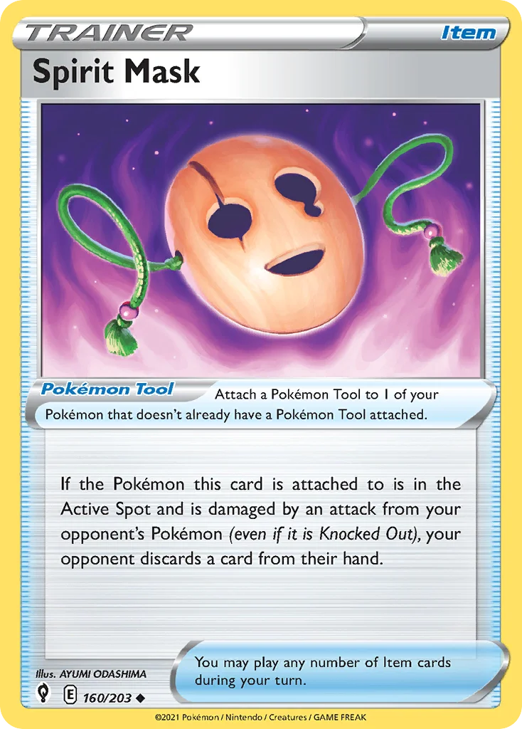 Spirit Mask 160/203 Uncommon