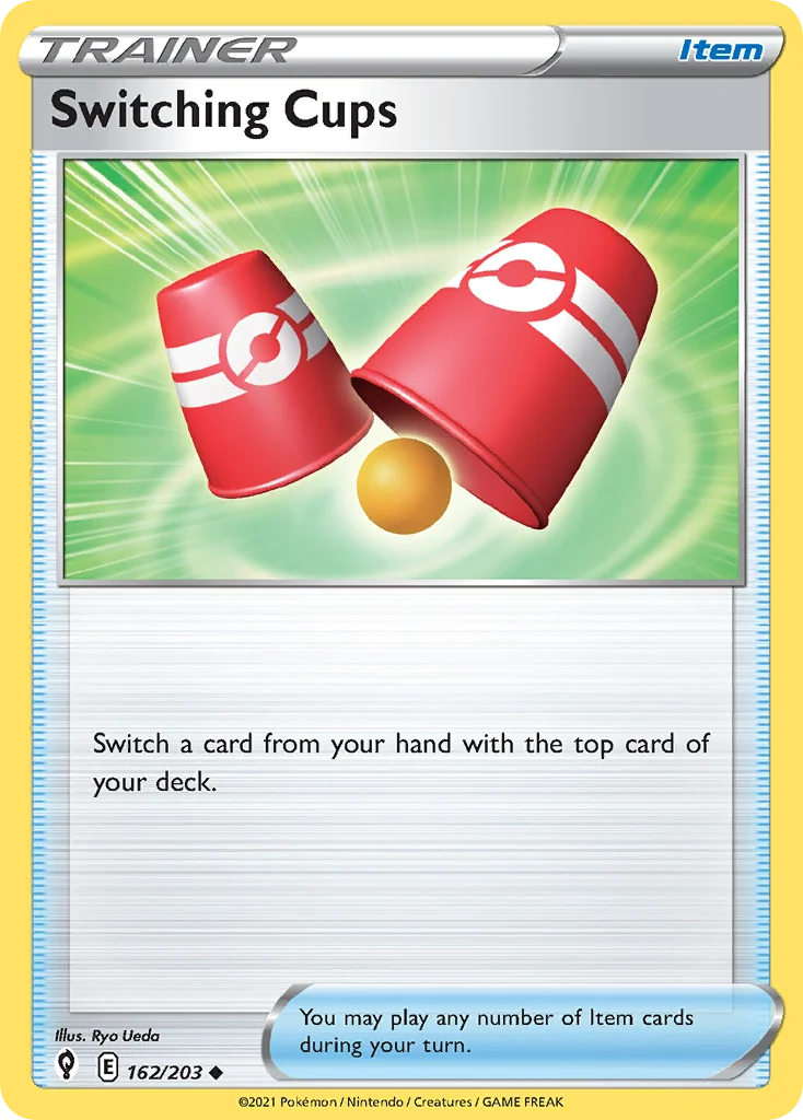 Switching Cups 162/203 Uncommon