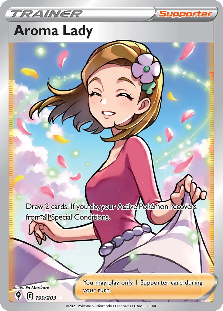 Aroma Lady 199/203 Rare ultra