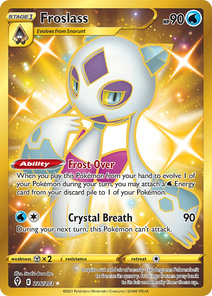 Froslass 226/203 Rare secret