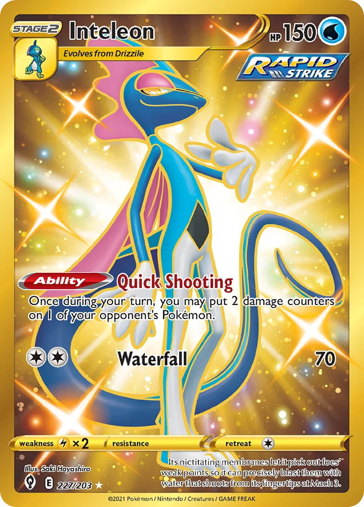 Inteleon 227/203 Rare secret